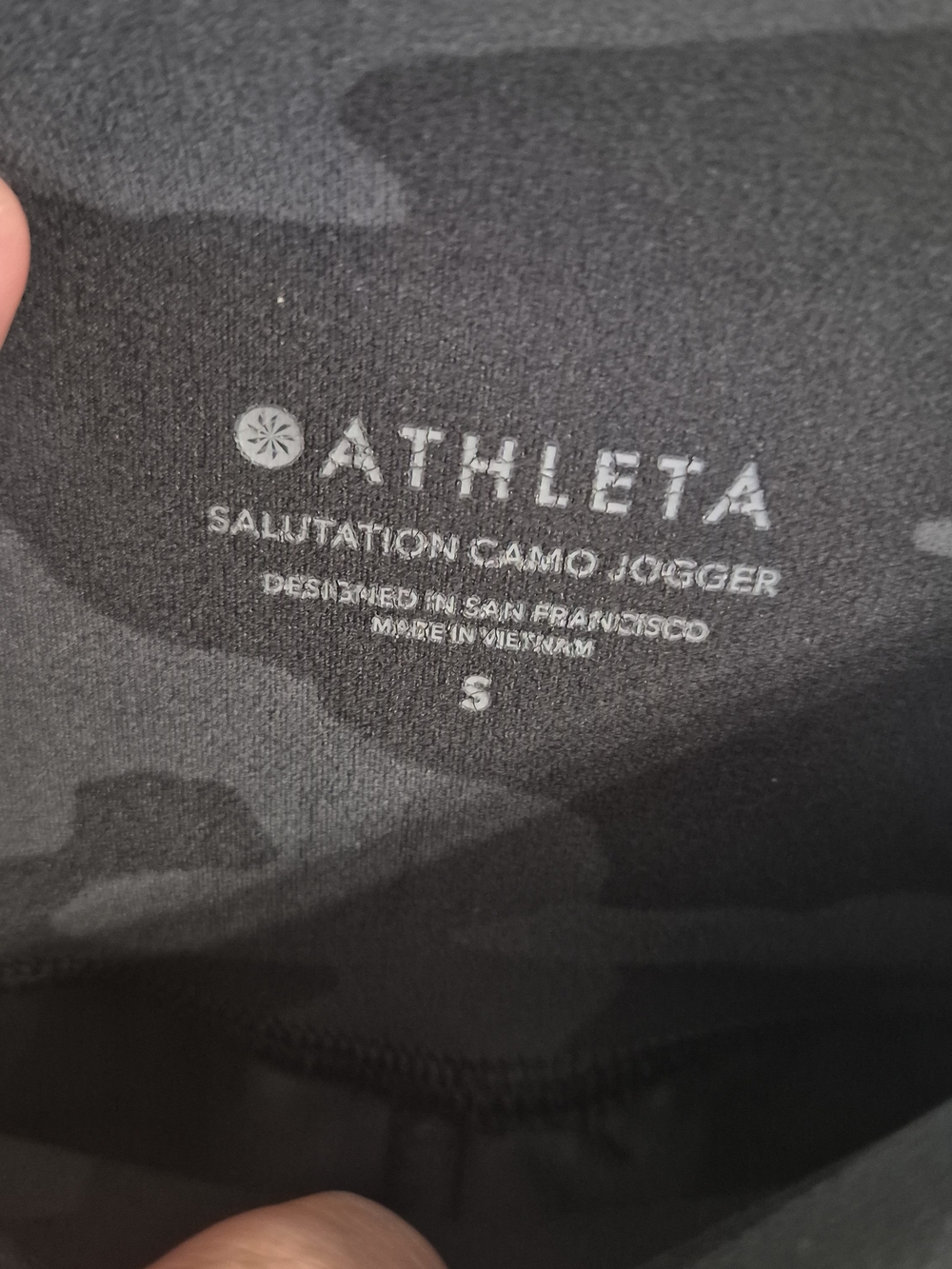 Athleta Salutation Joggers Women's Size S Gray Black Pockets Yoga Activewear - Picture 4 of 12